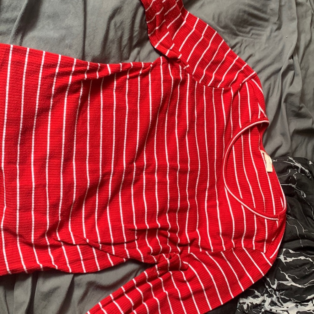 Red long sleeve shirt from ‘Ultra Flirt’ size XL.